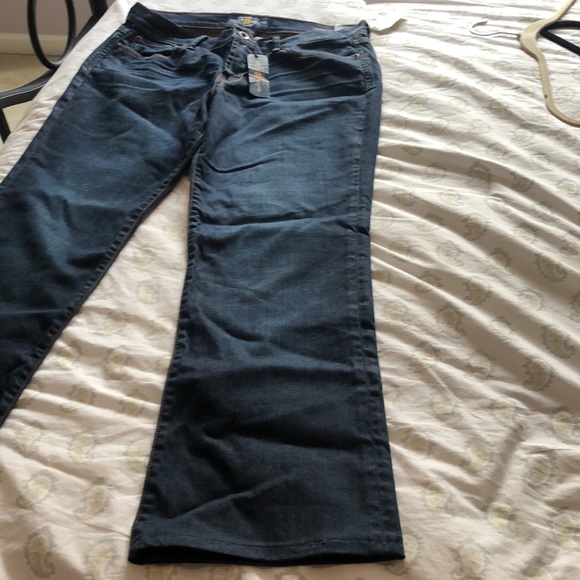 Lucky Brand Sweet and Low mid rise bootcut ankle length jeans - Picture 2 of 8